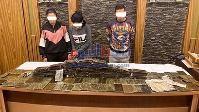 ضبط تشكيل عصابى وبحوزته ٢٠٣ فرد حشيش بالغربية