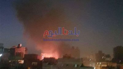 السيطرة على حريق هائل بـ3 ورش أخشاب بالمنوفية