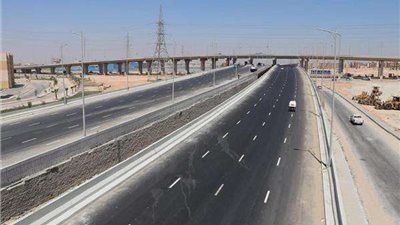 غلق جزئي لطريق الواحات بسبب أعمال إنشاء محطة الأتوبيس الترددي الذكي