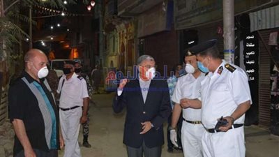 رفع الحجر الصحي عن شارع سيدي حبيب بمدينة المنيا