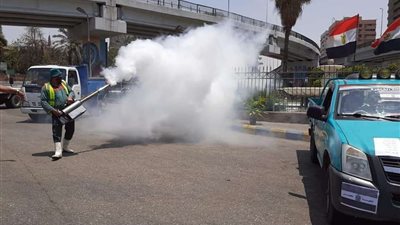 محافظة القاهرة تواصل تنفيذ الإجراءات الاحترازية لمواجهة كورونا