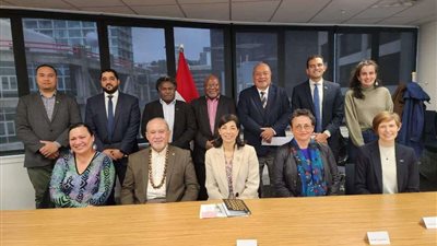 السفارة المصرية في نيوزيلندا تعقد اجتماعاً مع سفراء جزر المحيط الهادئ