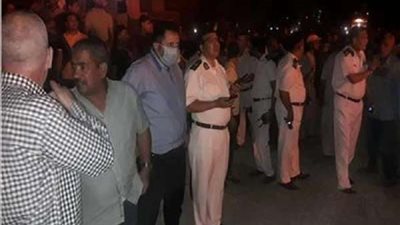 نائب محافظ القاهرة يصل موقع انفجار خط الغاز بحلمية الزيتون