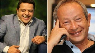 محمد هنيدي يقترح على ساويرس شراء تويتر.. والأخير يرد