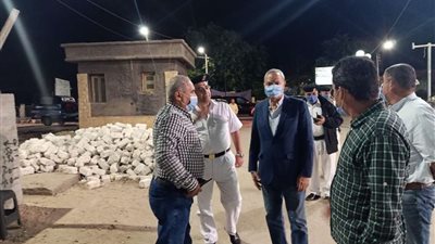 محافظ القليوبيه يحرر 10 محاضر مخالفة لقرار الحظر بشبين القناطر