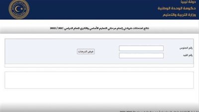 التفاصيل الكاملة.. رابط نتيجة الشهادة الإعدادية 2022 في ليبيا