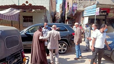 محافظ القليوبية يشن حملة لإزالة الإشغالات