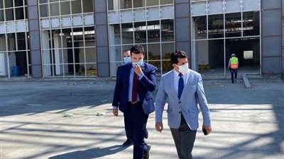 وزير الرياضة يتفقد منشآت مونديال اليد 2021