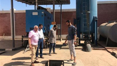 رئيس مياه المنوفية يتفقد محطتي رفع دناصور ودراجيل بالشهداء ضمن «حياة كريمة»