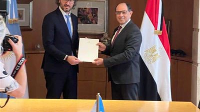 وزير الخارجية الأرجنتيني يستقبل السفير المصري في بوينس أيرس