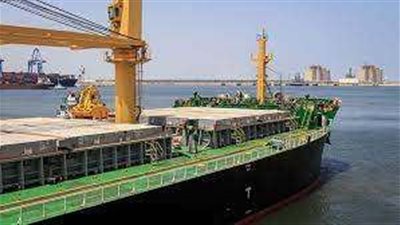 تفاصيل استقبال الموانى المصرية لشحنات من الصب الجاف النظيف غدا