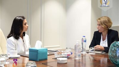 مايا مرسي تبحث مع مدير الشمول والمساواة بين الجنسين بالبنك الأوربي تحديات تمكين المرأة حول العالم