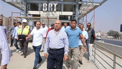 وزير النقل يتابع أعمال المرحلة الثانية من مشروع تطوير الطريق الدائري