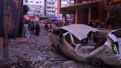 لجنة هندسية تعاين عقار العصافرة بالإسكندرية بعد مصرع وإصابة 7 أشخاص
