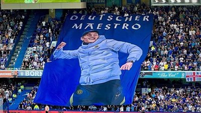 جماهير تشيلسي تشكر 