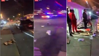 تقمص دور معلق كرة قدم.. أردني يوثق مظاهرات أمريكا على طريقته الخاصة