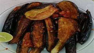 من غير ما يشرب زيت طريقة خطيرة لقلي الباذنجان مقرمش ولذيذ