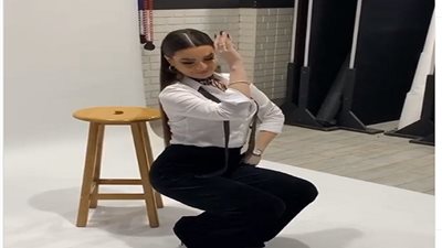 على أنغام حكيم.. جوهرة تخطف الأنظار بـ 