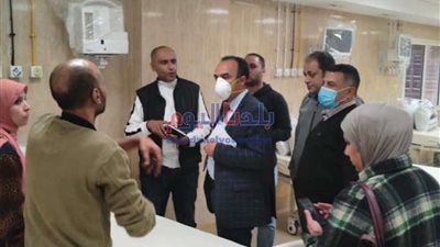نائب محافظ المنيا يتفقد مستشفى التأمين الصحي ومخزن مديرية الصحة