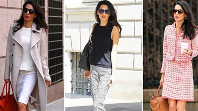 أمل كلوني تشكف عن روتين العناية ببشرتها وسر نضارتها