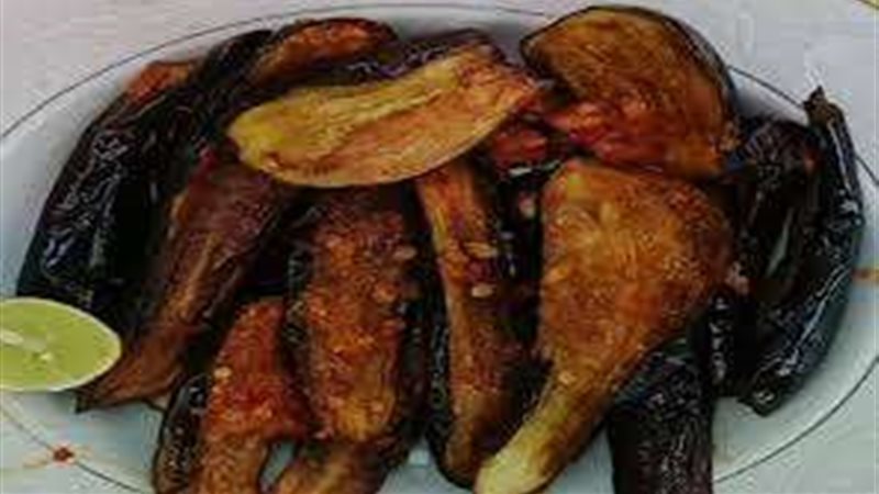 باذنجان مقلي