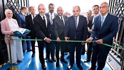 وزير التجارة يفتتح معملا لفحص المحركات الكهربائية بالرقابة على الصادرات بمطار القاهرة