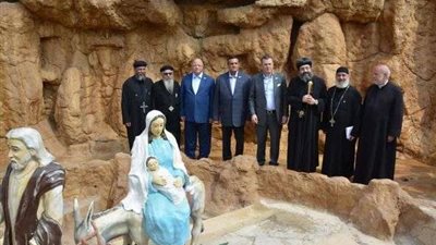 وزيرا السياحة والتنمية المحلية ومحافظ القاهرة يفتتحون منطقة شجرة مريم