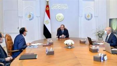 الرئيس السيسي يوجه بسرعة الانتهاء من كافة الأعمال فى شبكة الطرق بالدلتا