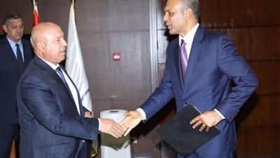 كمال الوزير يستقبل رئيس الاستثمار فى قطر لبحث التعاون المشترك في مجال النقل البحري