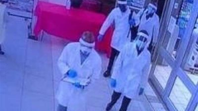 عملية سطو على محل تجاري بسبب أزمة كورونا