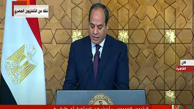 السيسي يدعو لوقف إطلاق النار في ليبيا 8 يونيو