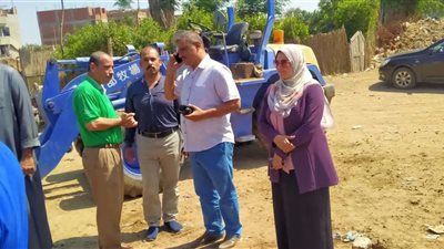 السيطرة على انفجار خط غاز بإحدى قرى أشمون في المنوفية| صور