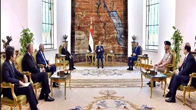 تفاصيل لقاء الرئيس السيسي بـ عقيلة صالح والمشير حفتر