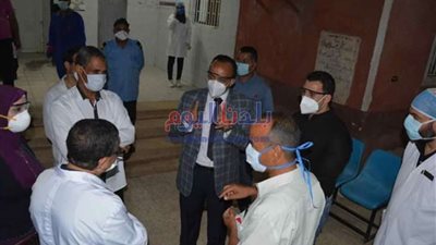 نائب محافظ المنيا يناقش المنظومة الإلكترونية لوحدة المتغيرات المكانية