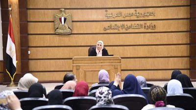 وزيرة التضامن الاجتماعي تلتقى الأمهات المثاليات عن عام 2022