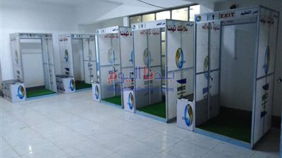 هندسة الأزهر تصنع كابينة تعقيم ذكية لمواجهة فيروس كورونا