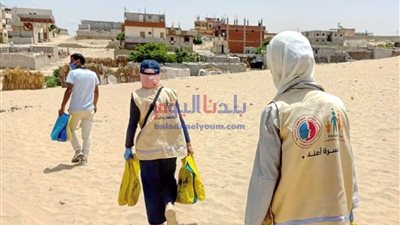 انتهاء حملة طرق الأبواب لمواجهة فيروس كورونا بشمال سيناء
