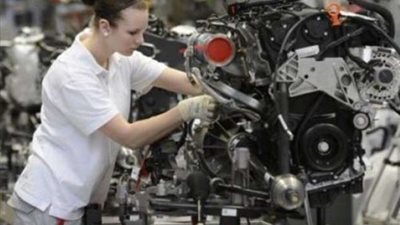 انخفاض الناتج الصناعي الألماني بمعدل قياسي خلال أبريل