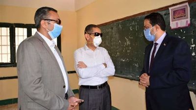 120 بوابة تعقيم وخط ساخن استعدادًا لامتحانات الثانوية العامة بالغربية