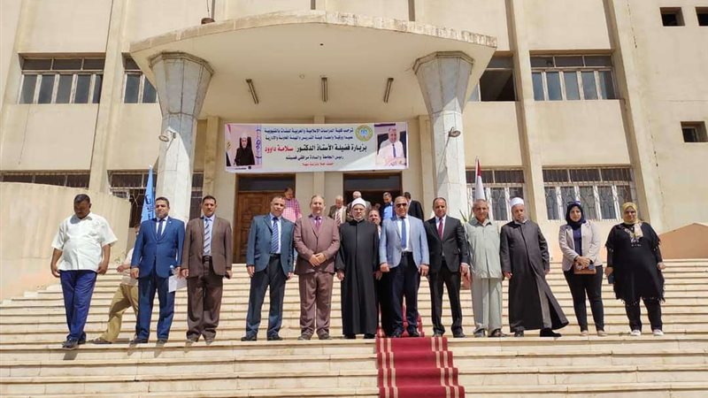 جولة رئيس جامعة الأزهر