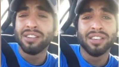 انهيار نجل هشام سليم أثناء تشيع جثمان والده