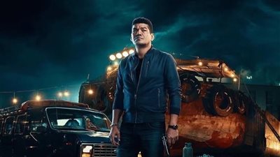 حاليا في جميع دور العرض.. باسم سمرة يروج لفيلم أشباح أوروبا