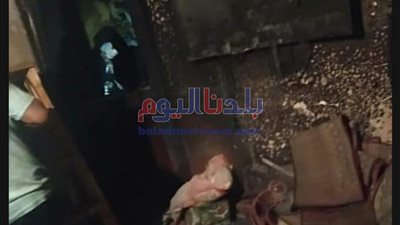 اندلاع حريق فى شقة سكنية بسبب ماس كهربائي بالمحلة