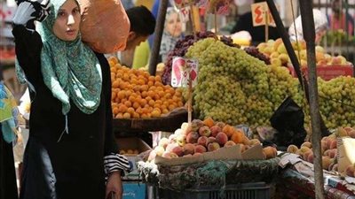 الجهاز المركزي: التضخم يتراجع مع هبوط أسعار بعض السلع