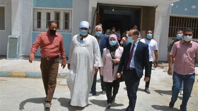 لجنة بقيادة نائب محافظ سوهاج تتفقد مستشفى حميات جرجا