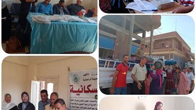 محافظة البحيرة: خدمات طبية شاملة لـ 400 مواطناً خلال قافلة طبية بالرحمانية