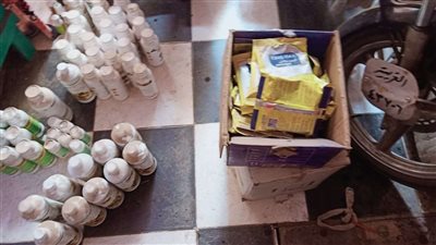 وزارة التموين تضبط  10 أطنان أسمدة مجهولة المصدر  ومبيدات زراعية منتهية الصلاحية