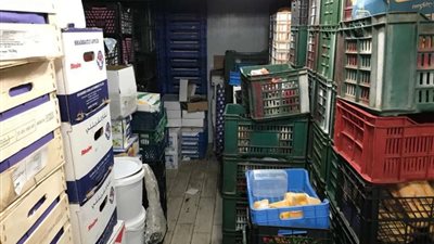 غلق معملي ومحل مخللات وضبط 60 طن غير صالحة للاستهلاك بالدقهلية