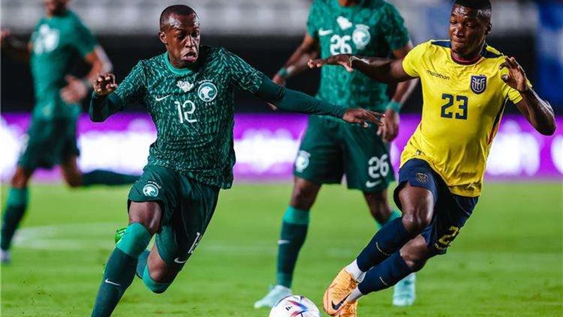 المنتخب السعودى أمام