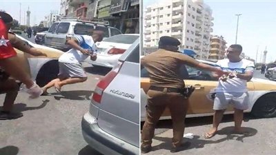 بعد سرقة مركبة.. لص مقيد بـ